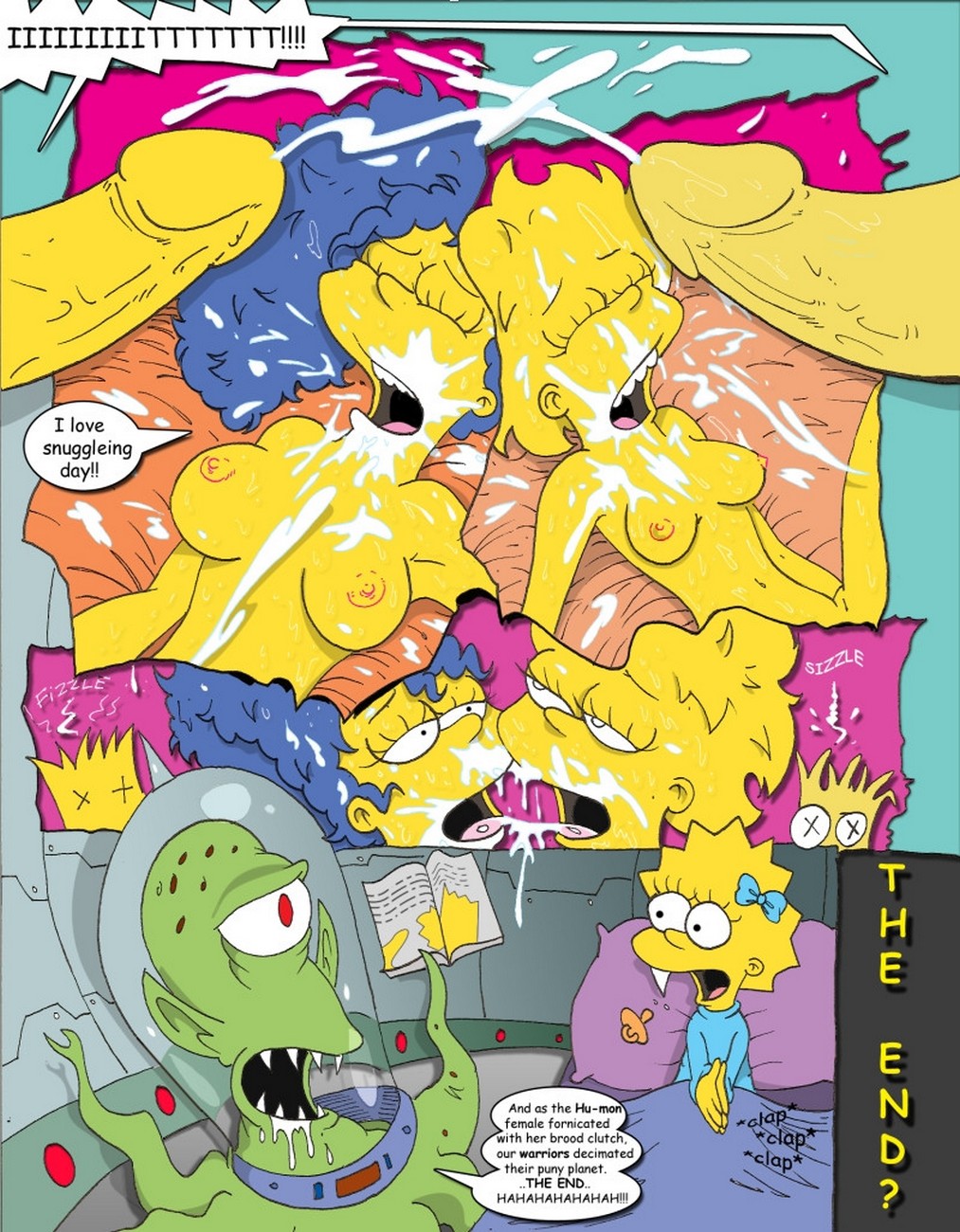 Порно комиксы лизы симпсонов фото 91