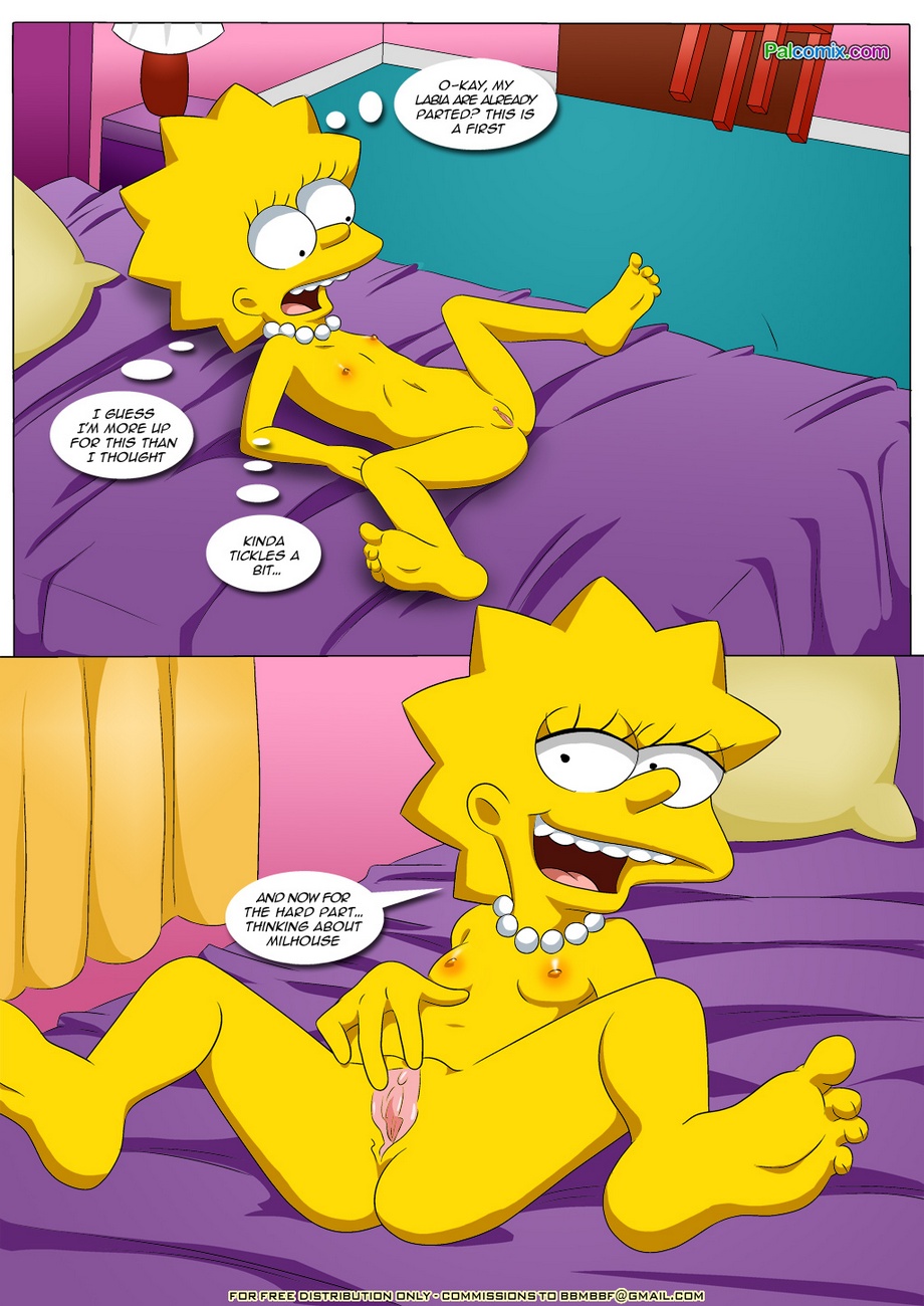 Порно Комиксы Симпсоны Лиза И Милхаус