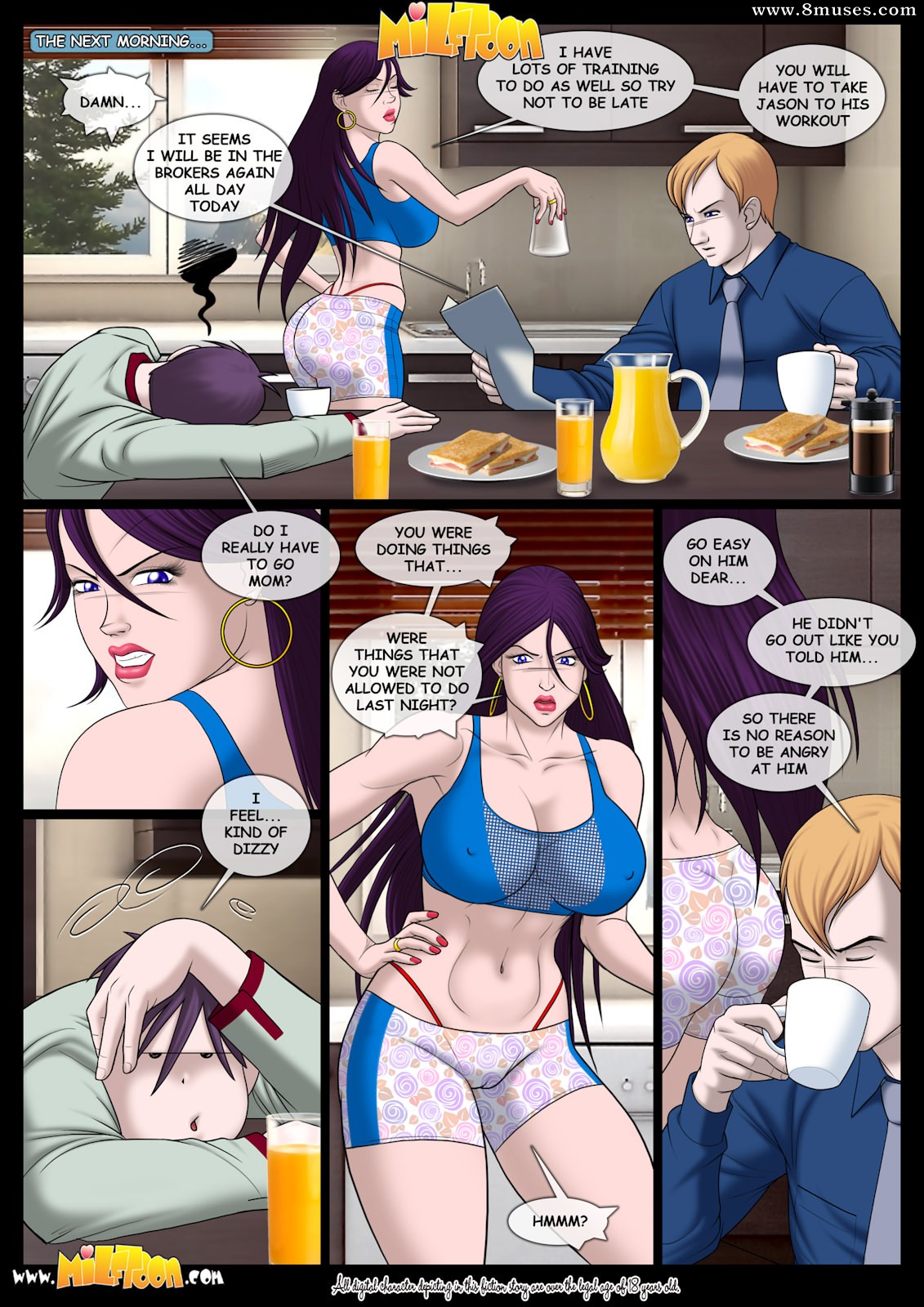 After Party fucking with mom Issue 2 - Milftoon Comics Free porn comics  image pic