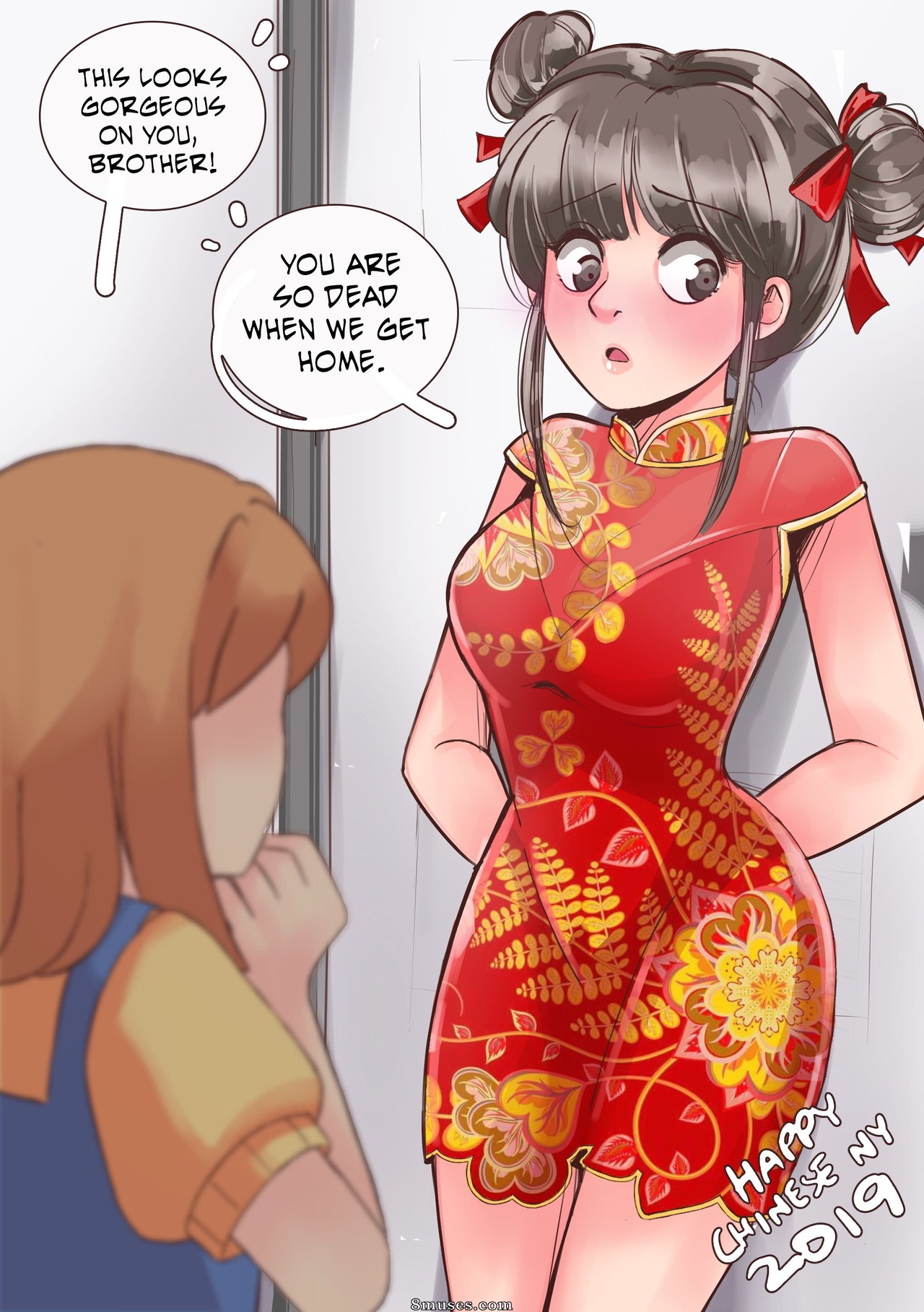 Chinese Cartoon Porno - Chinese New Year Omake Issue 1 - 8muses Comics - Sex Comics and Porn  Cartoons