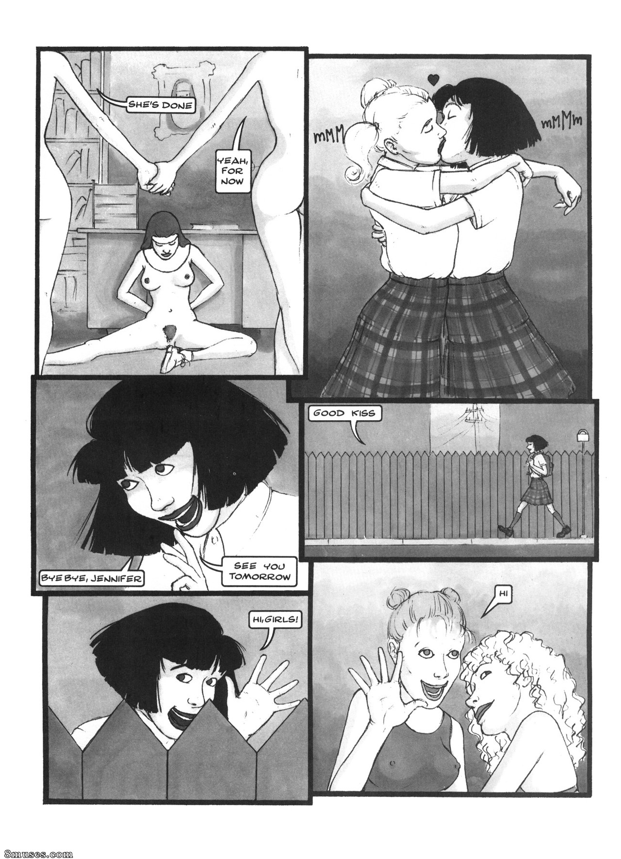 1280px x 1772px - The Adventures of a Lesbian College School Girl Issue 1 - 8muses Comics -  Sex Comics and Porn Cartoons