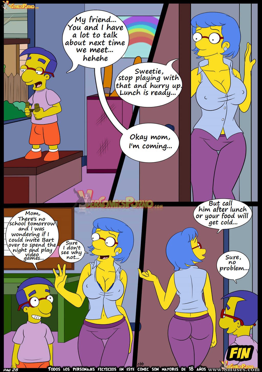 Los Simpsons Issue 5 - 8muses Comics - Sex Comics and Porn Cartoons