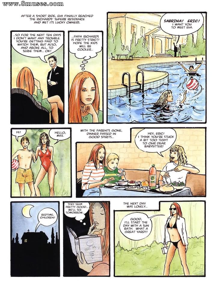 Babysitter Sex Cartoon Comic - The Babysitter Issue 1 - 8muses Comics - Sex Comics and Porn Cartoons