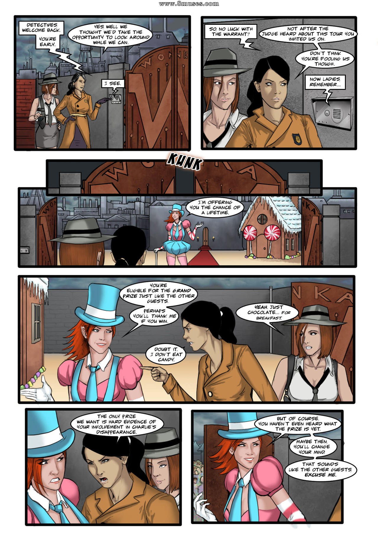 Wendy Wonka and The Chocolate Fetish Factory - 8muses Comics- Free Sex Comi...