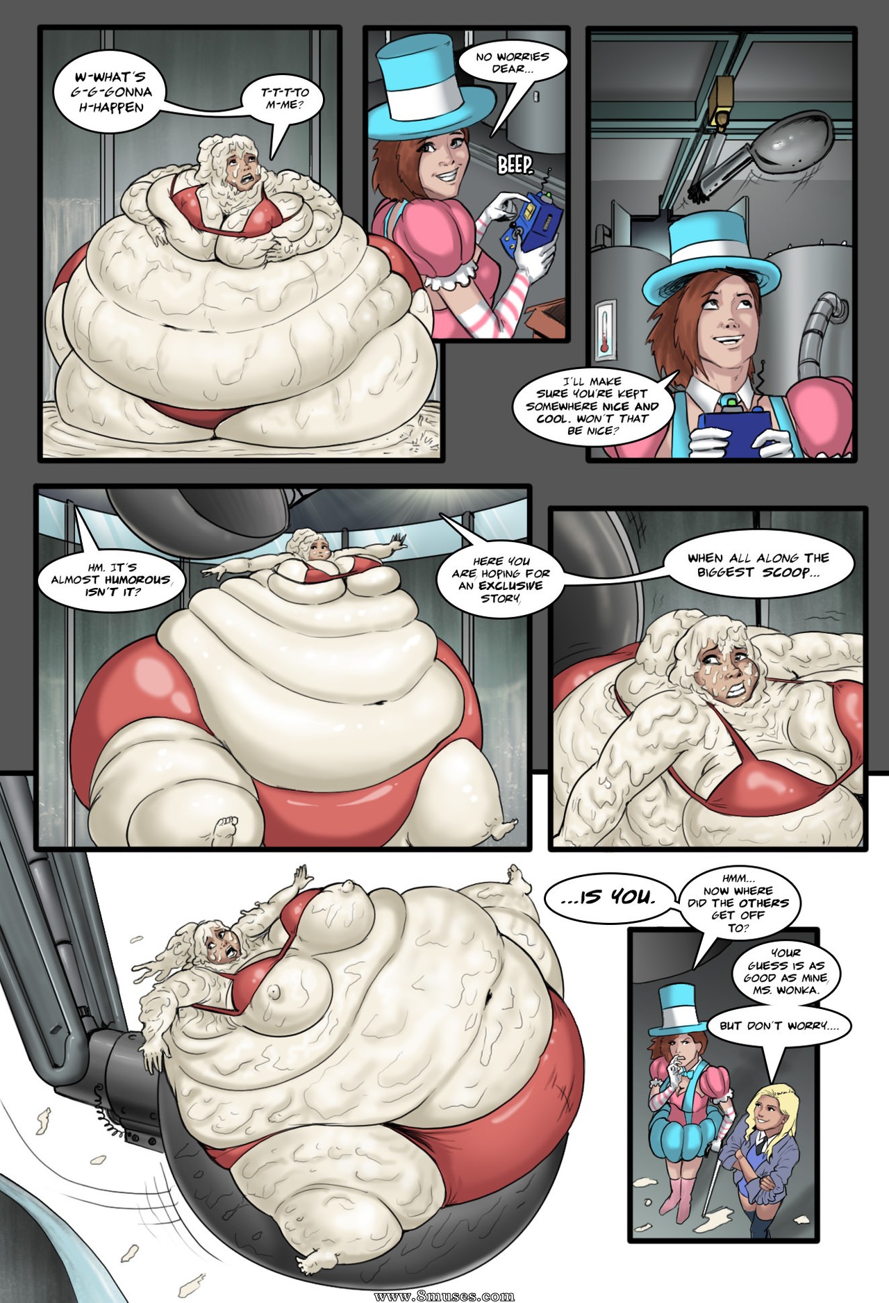 Wendy Wonka and The Chocolate Fetish Factory - 8muses Comics- Free Se...