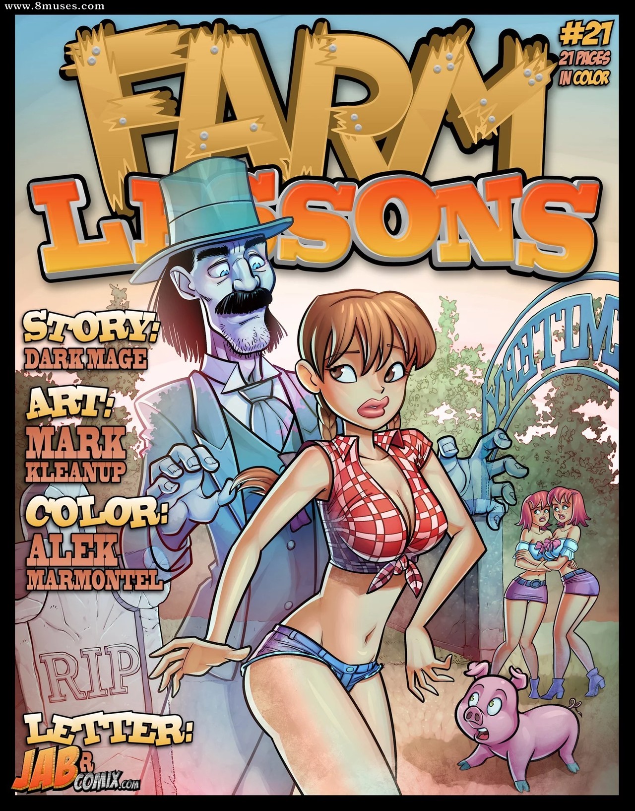 Cartoon Incest Porn Comic Farm - Farm Lessons - 8muses Comics - Sex Comics and Porn Cartoons