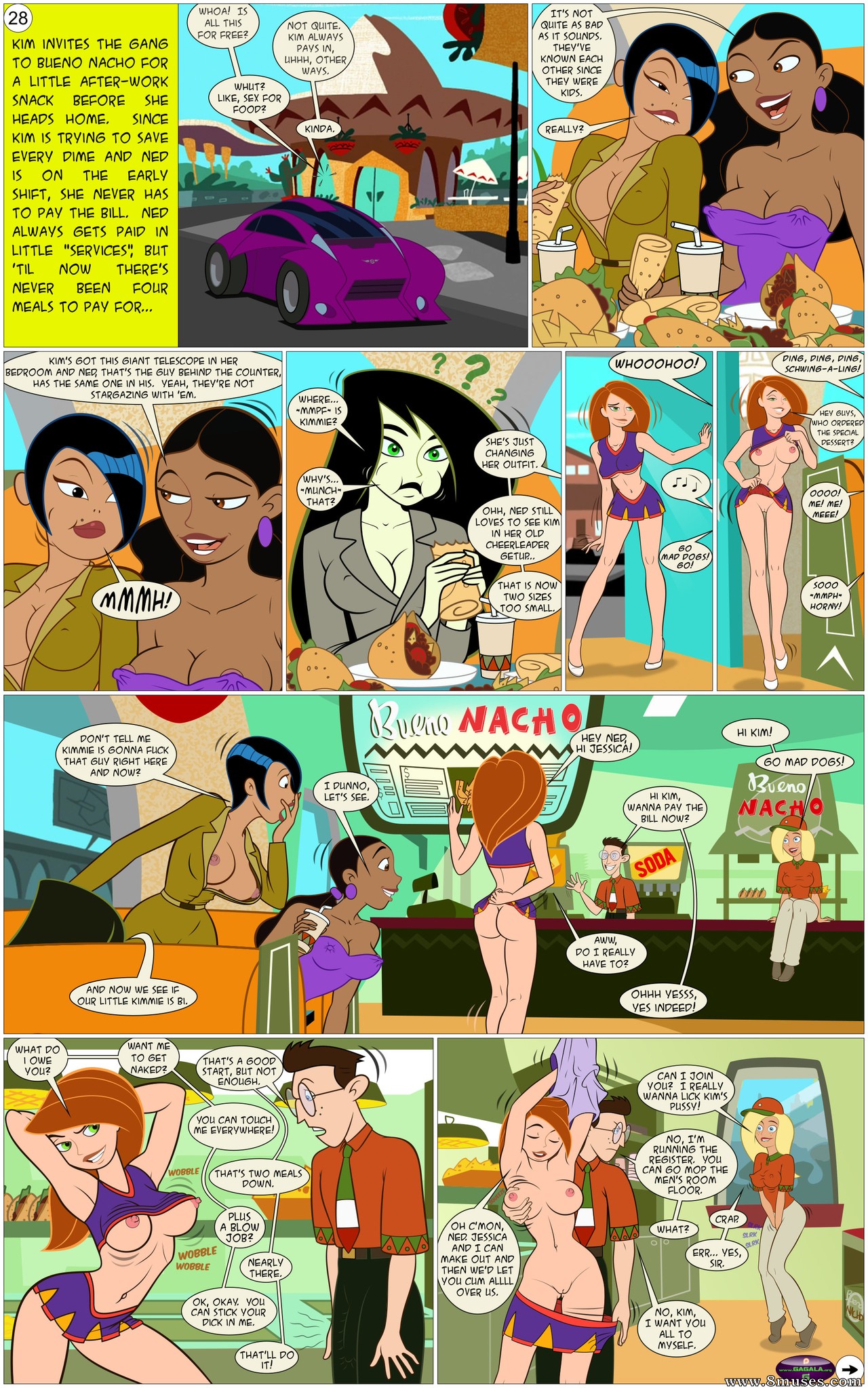 Kim possible sex comic