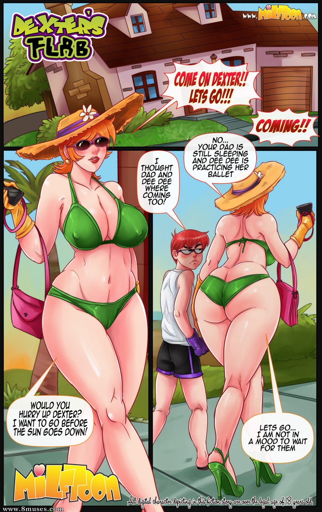 1069px x 1700px - Dexter's Flap Issue 1 - Milftoon Comics | Free porn comics - Incest Comics