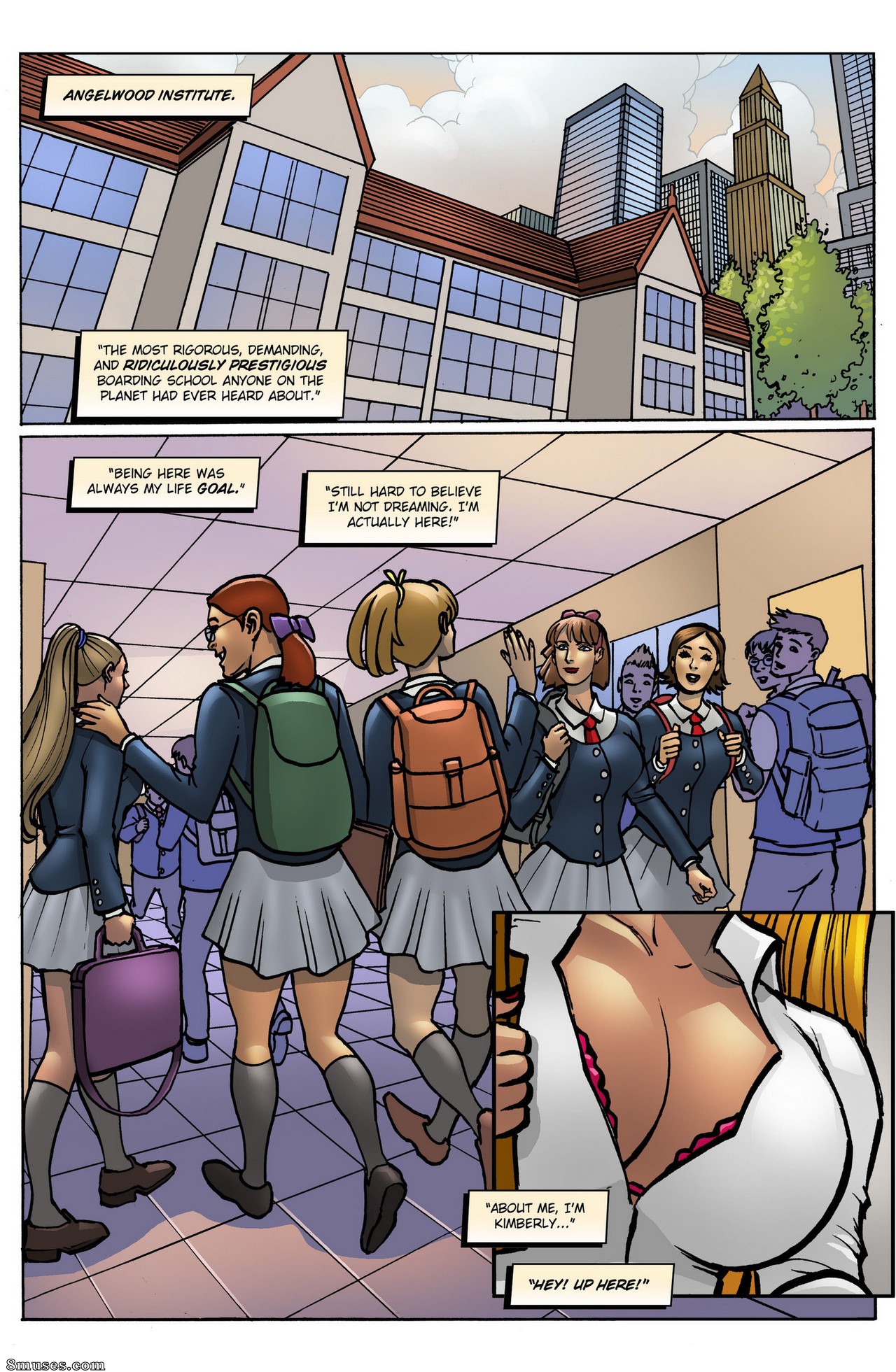 Punishment School Issue 1 - 8muses Comics - Sex Comics and Porn Cartoons