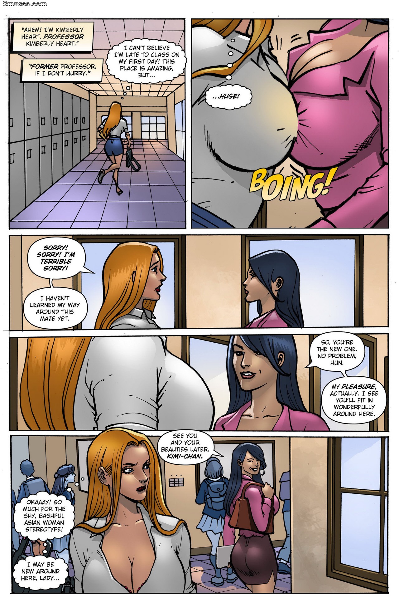 Cartoon Punish Porn - Punishment School Issue 1 - 8muses Comics - Sex Comics and Porn Cartoons