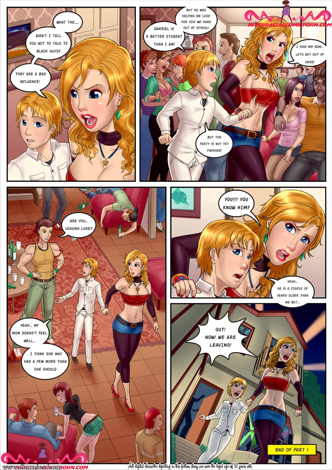 Cartoon Party Porn - Party Slut Issue 1 - 8muses Comics - Sex Comics and Porn Cartoons