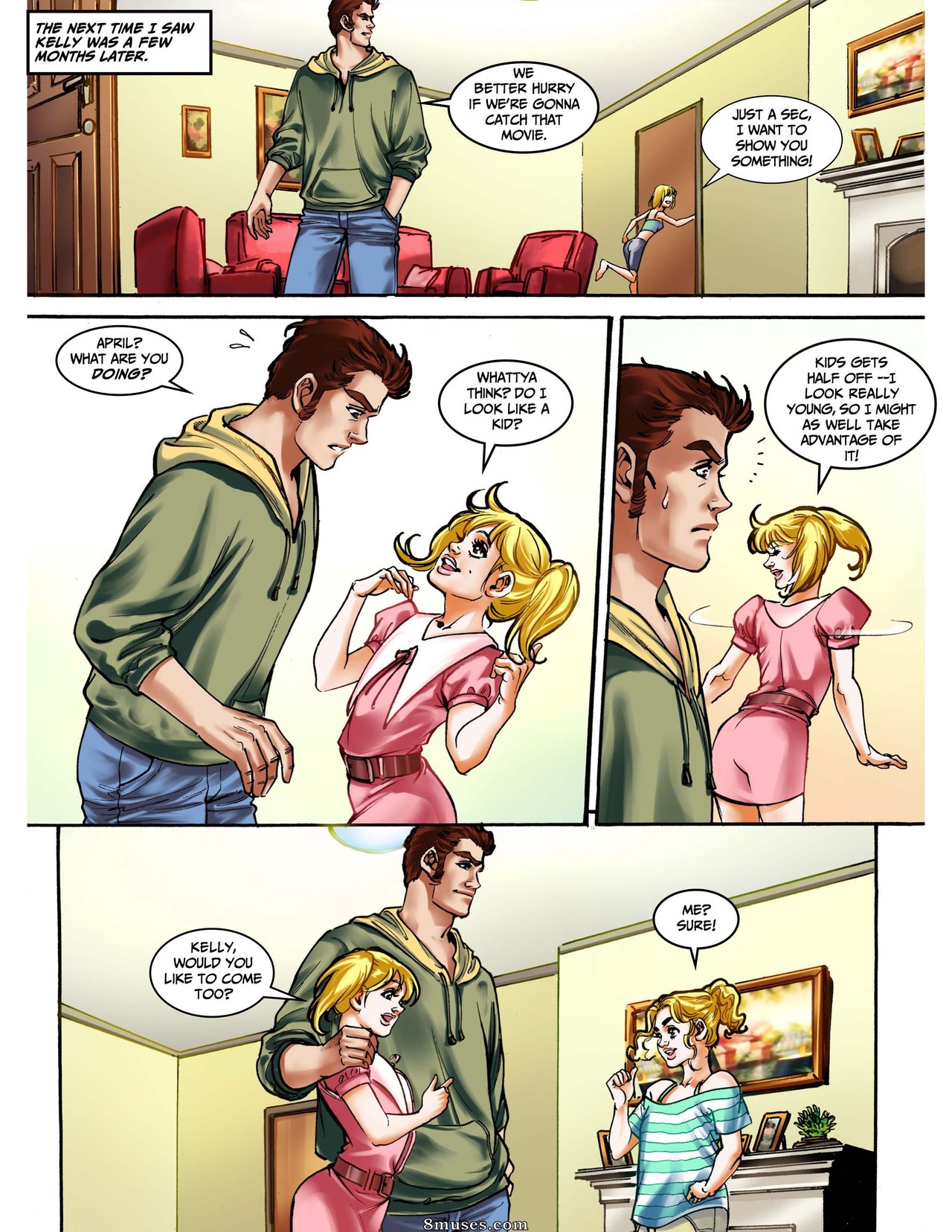 Cartoon Sister Brother Porn - The Big Little Sister Issue 1 - 8muses Comics - Sex Comics and Porn Cartoons
