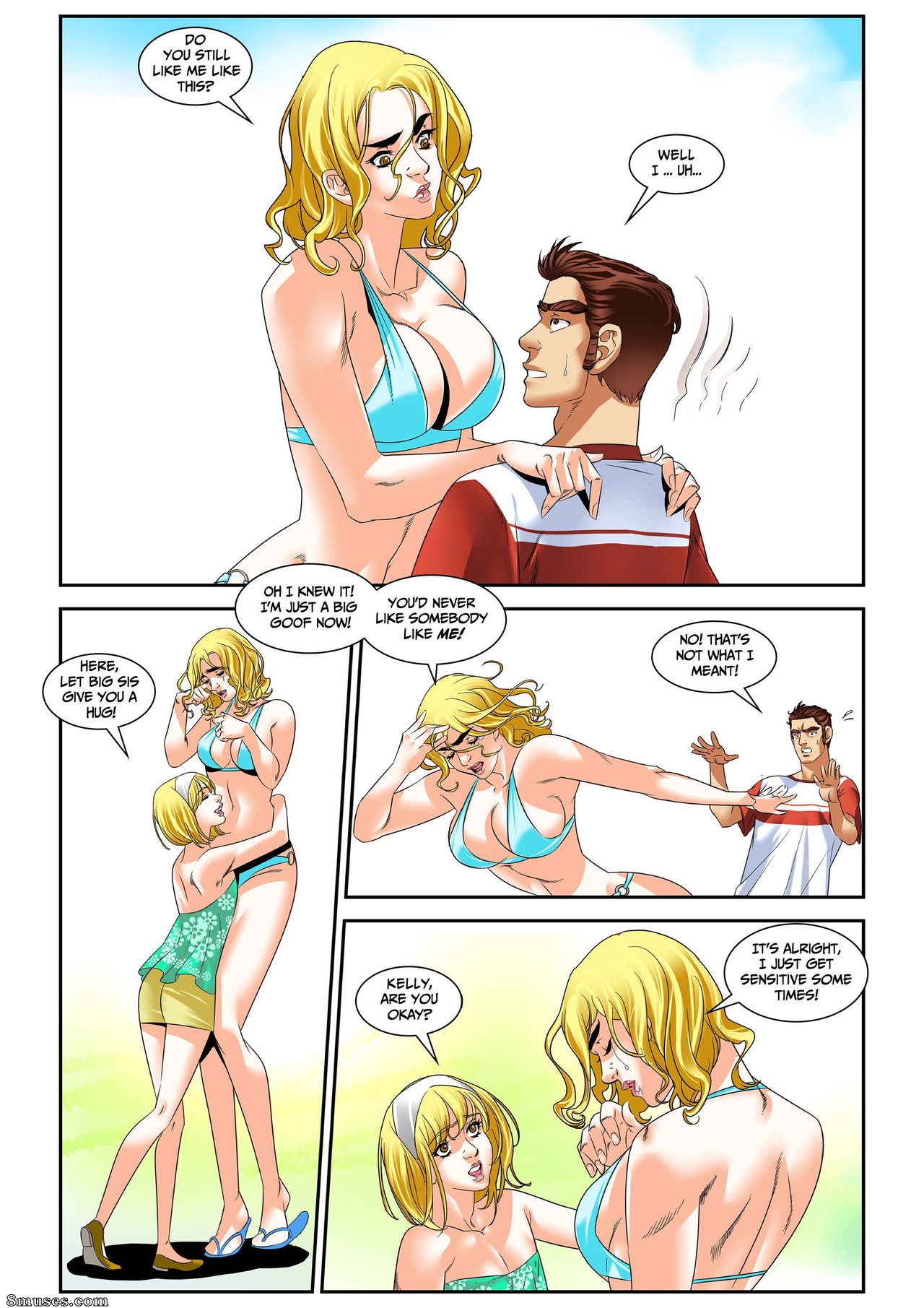 The Big Little Sister Issue 2 - 8muses Comics - Sex Comics and Porn Cartoons