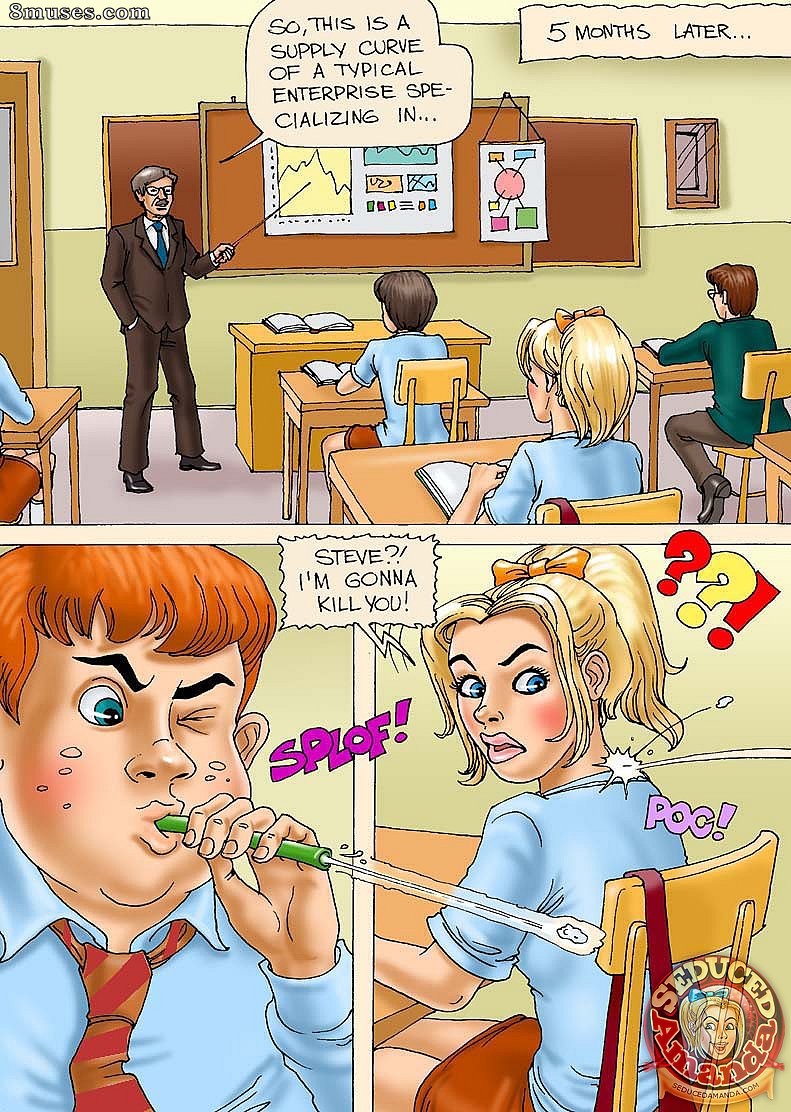 Cartoon Punishment Porn - College Punishment Issue 1 - 8muses Comics - Sex Comics and Porn Cartoons