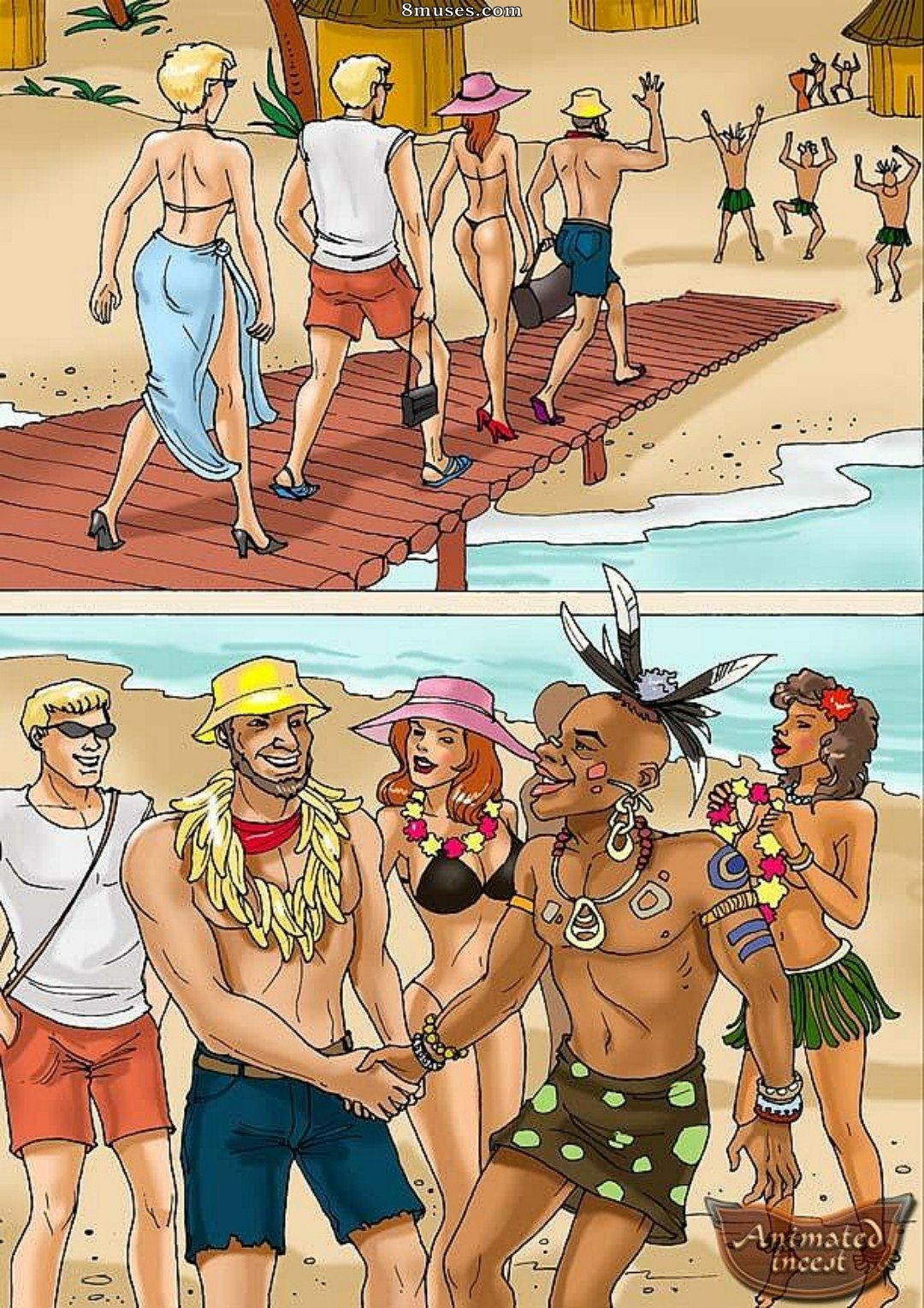 Island Vacation Issue 1 - 8muses Comics - Sex Comics and Porn Cartoons