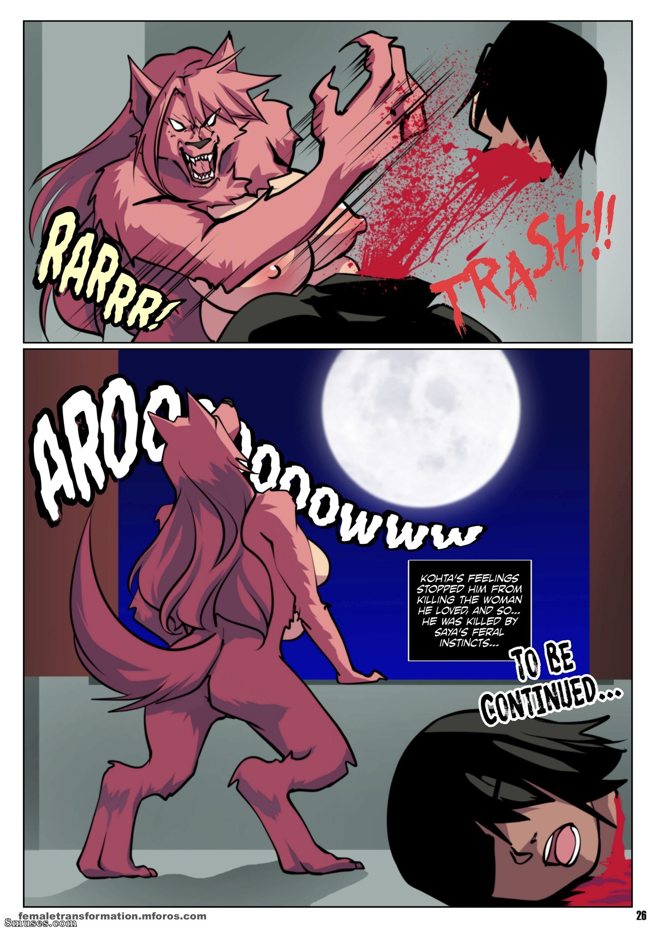 High School of the Werewolf Issue 2 - 8muses Comics - Sex Comics and Porn  Cartoons