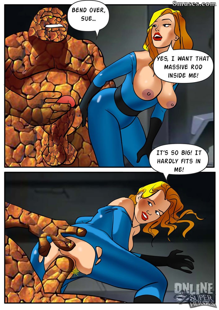 Fantastic Four Sex - Invisible Woman gangbanged by the rest of the Fantastic Four Issue 1 -  8muses Comics - Sex Comics and Porn Cartoons