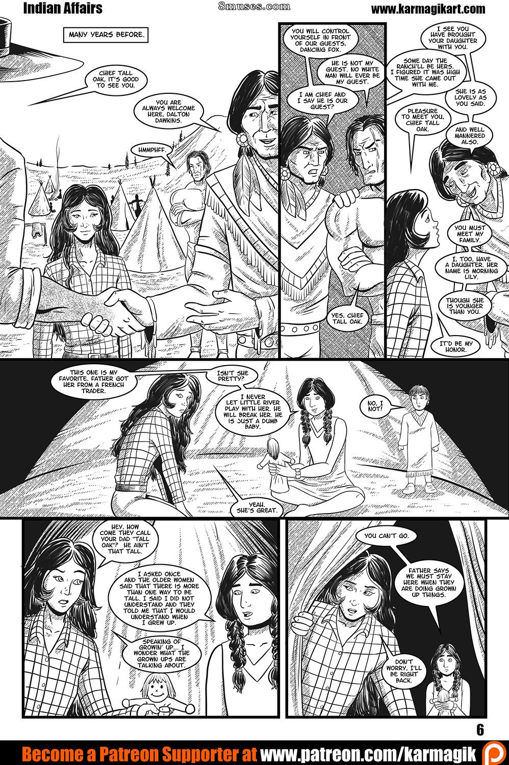 Indian Affairs Issue 1 - 8muses Comics photo