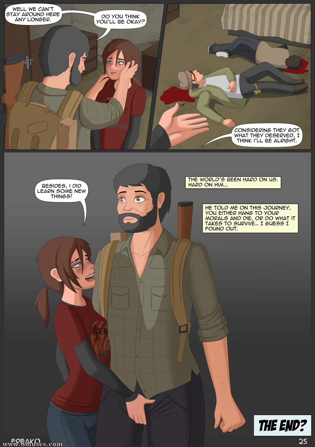 1060px x 1500px - The Last of Us - Ellie Unchained Issue 2 - 8muses Comics - Sex Comics and  Porn Cartoons