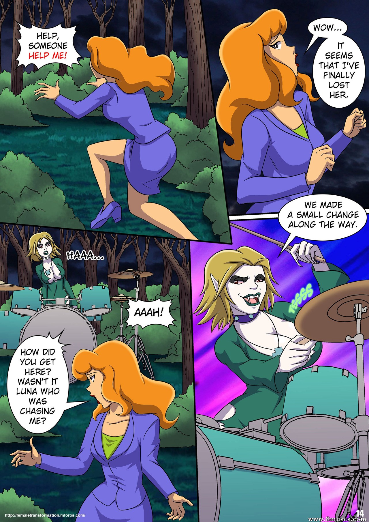 Scooby Doo Xxx Comix - Scooby-Doo Porn Vampire's Song Issue 1 - 8muses Comics - Sex Comics and Porn  Cartoons