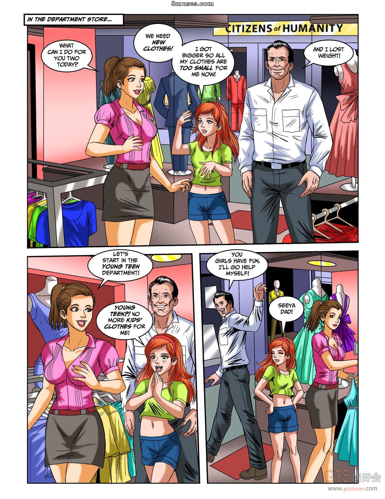 Incredible Shrinking Dad Issue 1 - 8muses Comics - Sex Comics and Porn  Cartoons