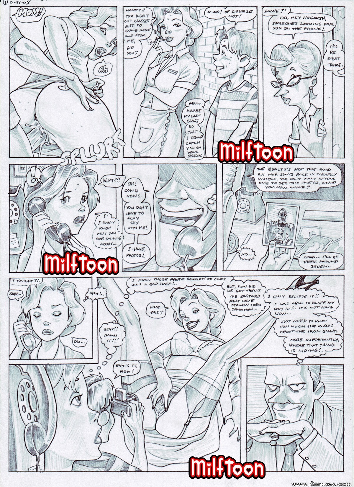 The Iron Giant Porn Anime Issue 2 - Milftoon Comics | Free porn comics -  Incest Comics