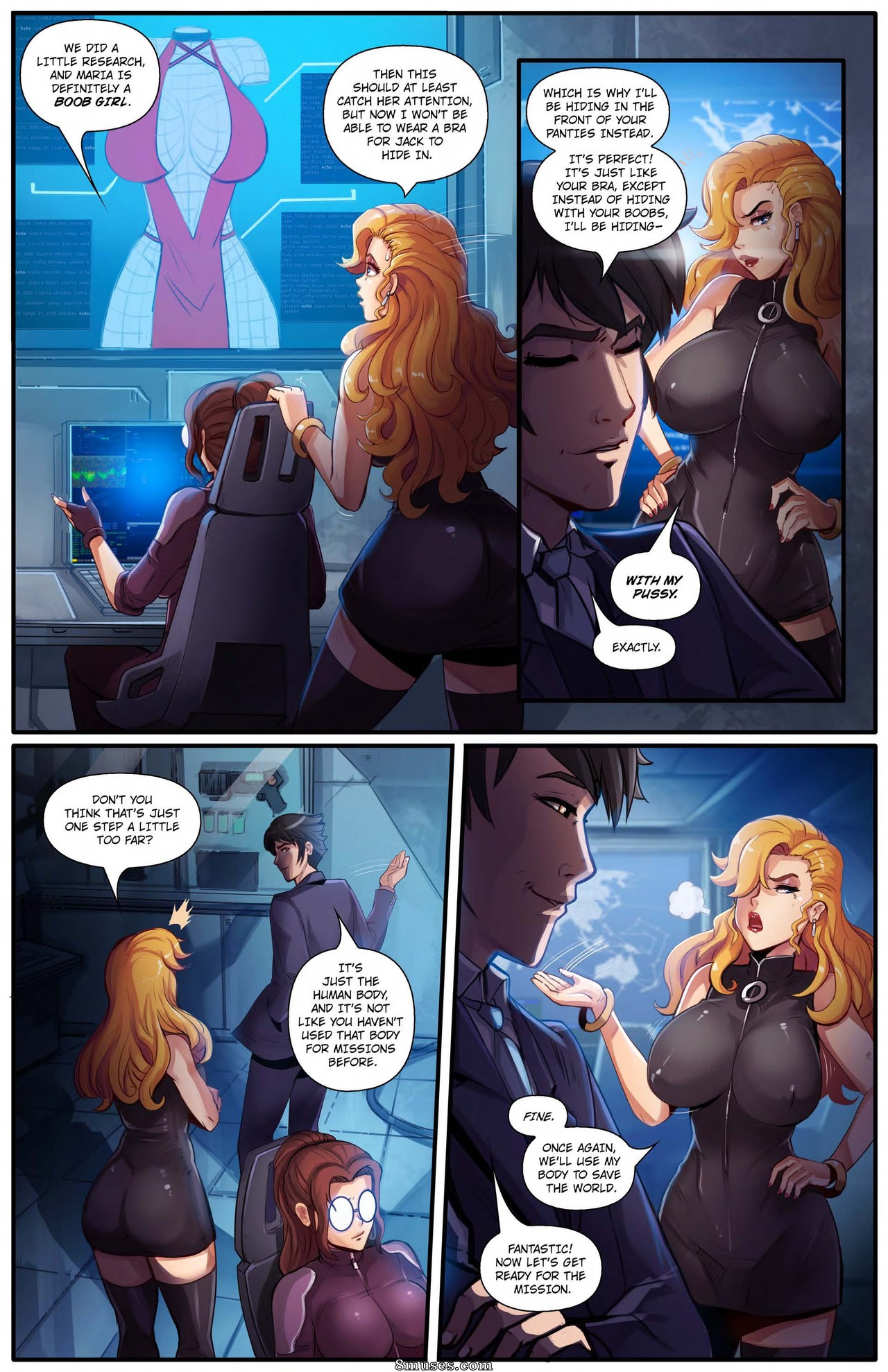 Super Spy Issue 1 - 8muses Comics - Sex Comics and Porn Cartoons