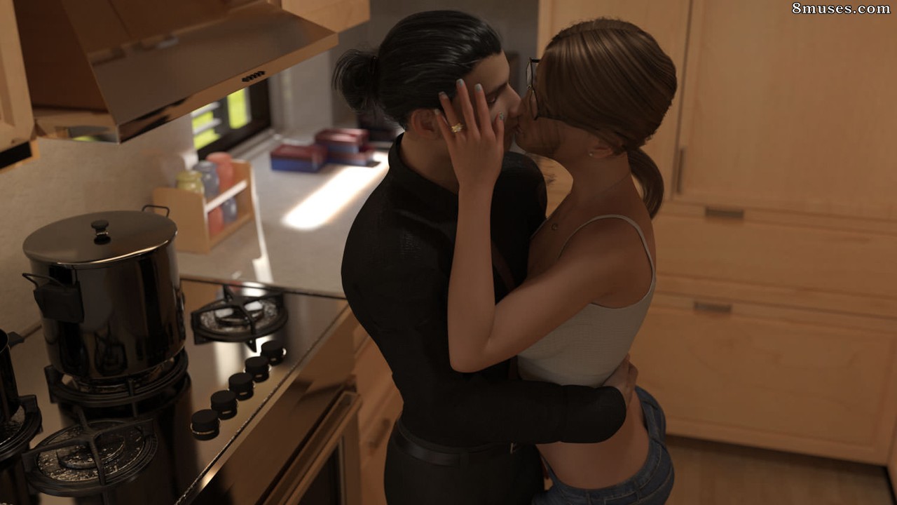 His name whispers on her lips