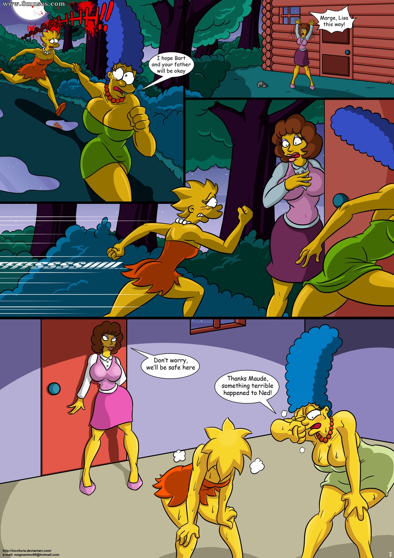 The Simpsons Porn: Treehouse of Horror Issue 2 - 8muses Comics - Sex Comics  and Porn Cartoons