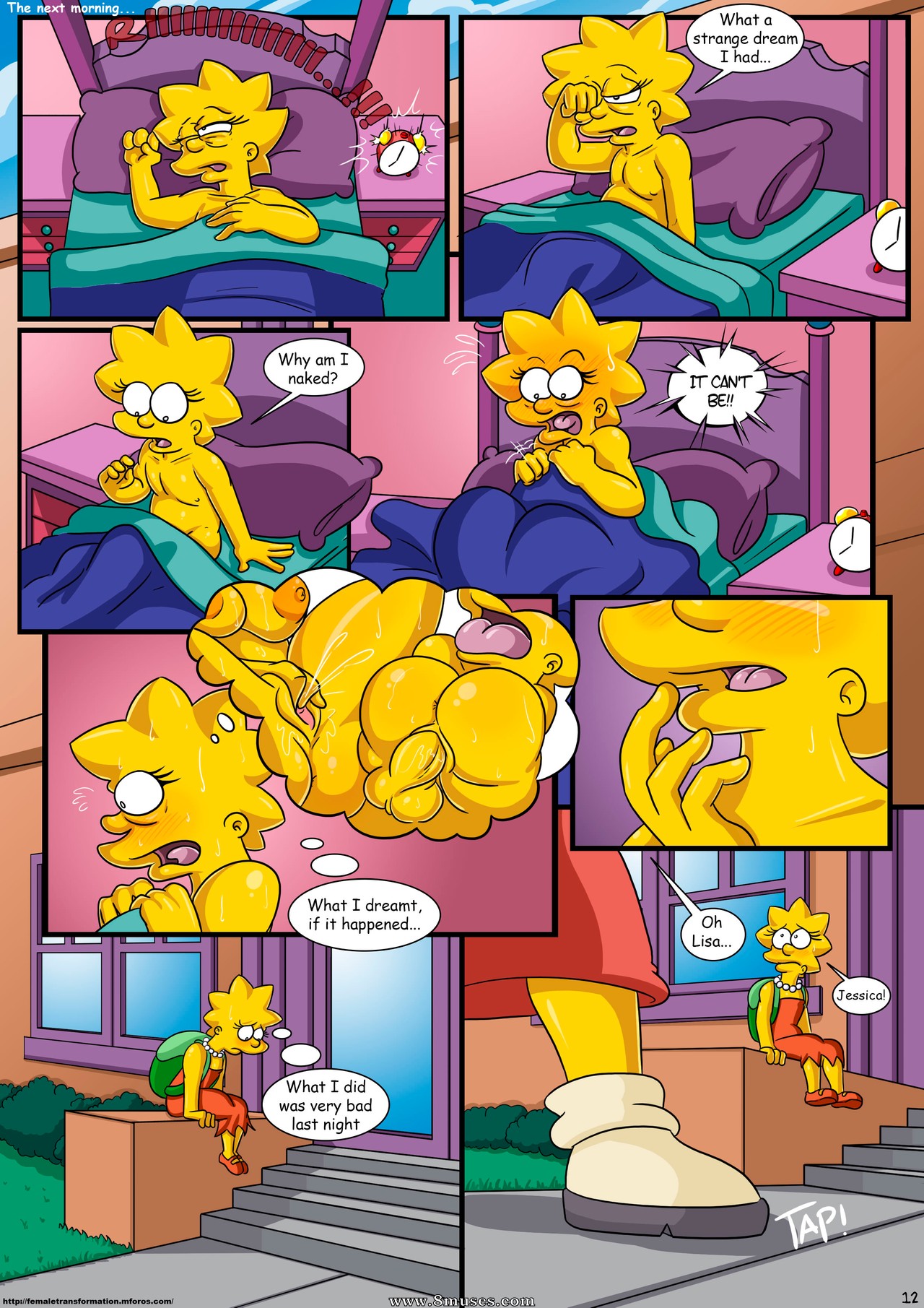 The Simpsons Porn Treehouse Of Horror Issue Muses Comics Sex Comics And Porn Cartoons