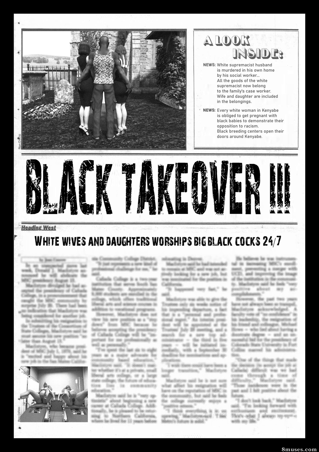 Black Takeover - 8muses Comics