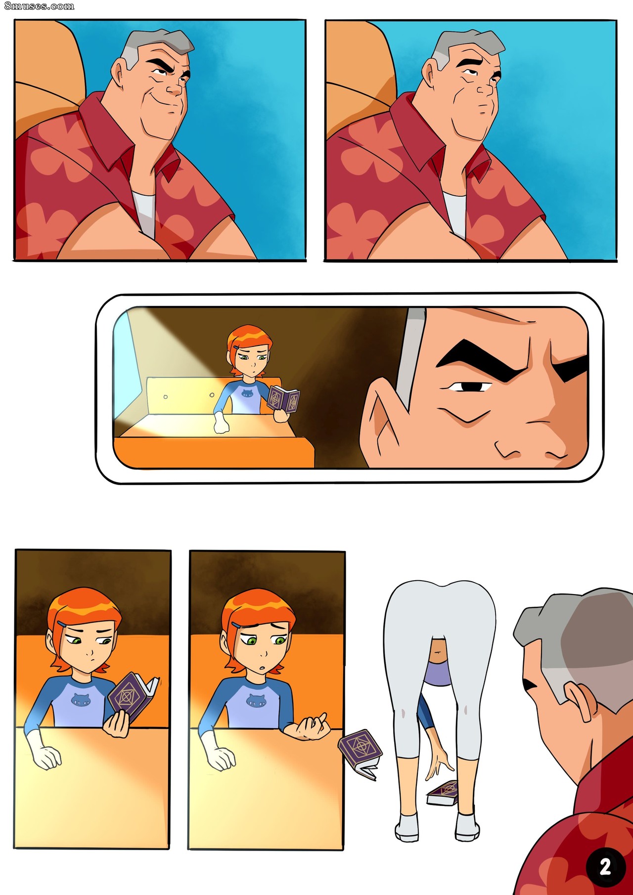 Ben 10 Porn Gwen And Grandpa - Amazing Adventures of Gwen and Her Grandfather Issue 1 - 8muses Comics -  Sex Comics and Porn Cartoons