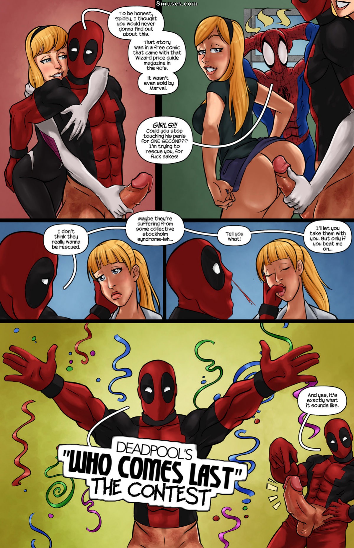 Deadpool Cartoon Porn - Gwen Stacies are the sole property of Deadpool Issue 1 - 8muses Comics - Sex  Comics and Porn Cartoons