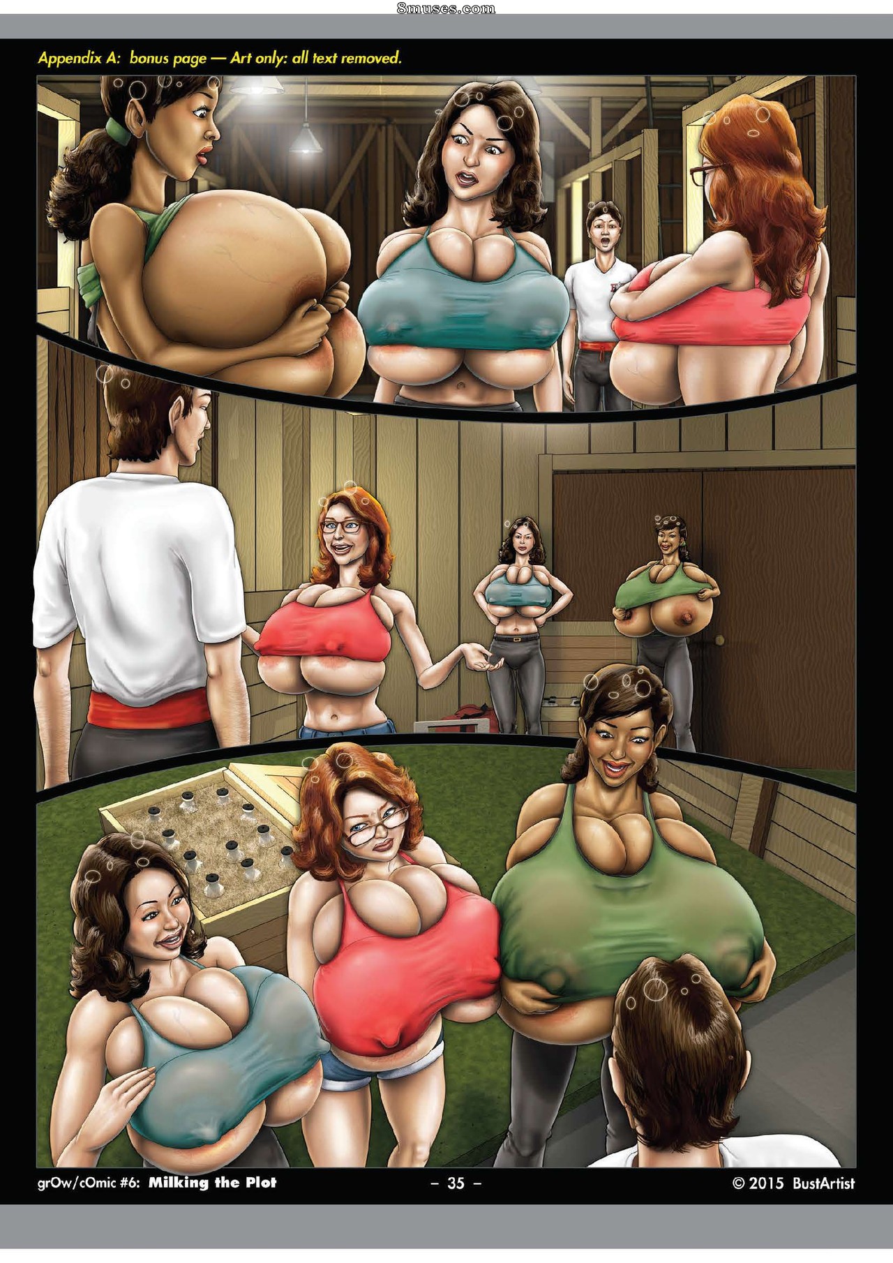 Growing boobs comics - ðŸ§¡ Grow Comics Issue 6 Sex Comics.