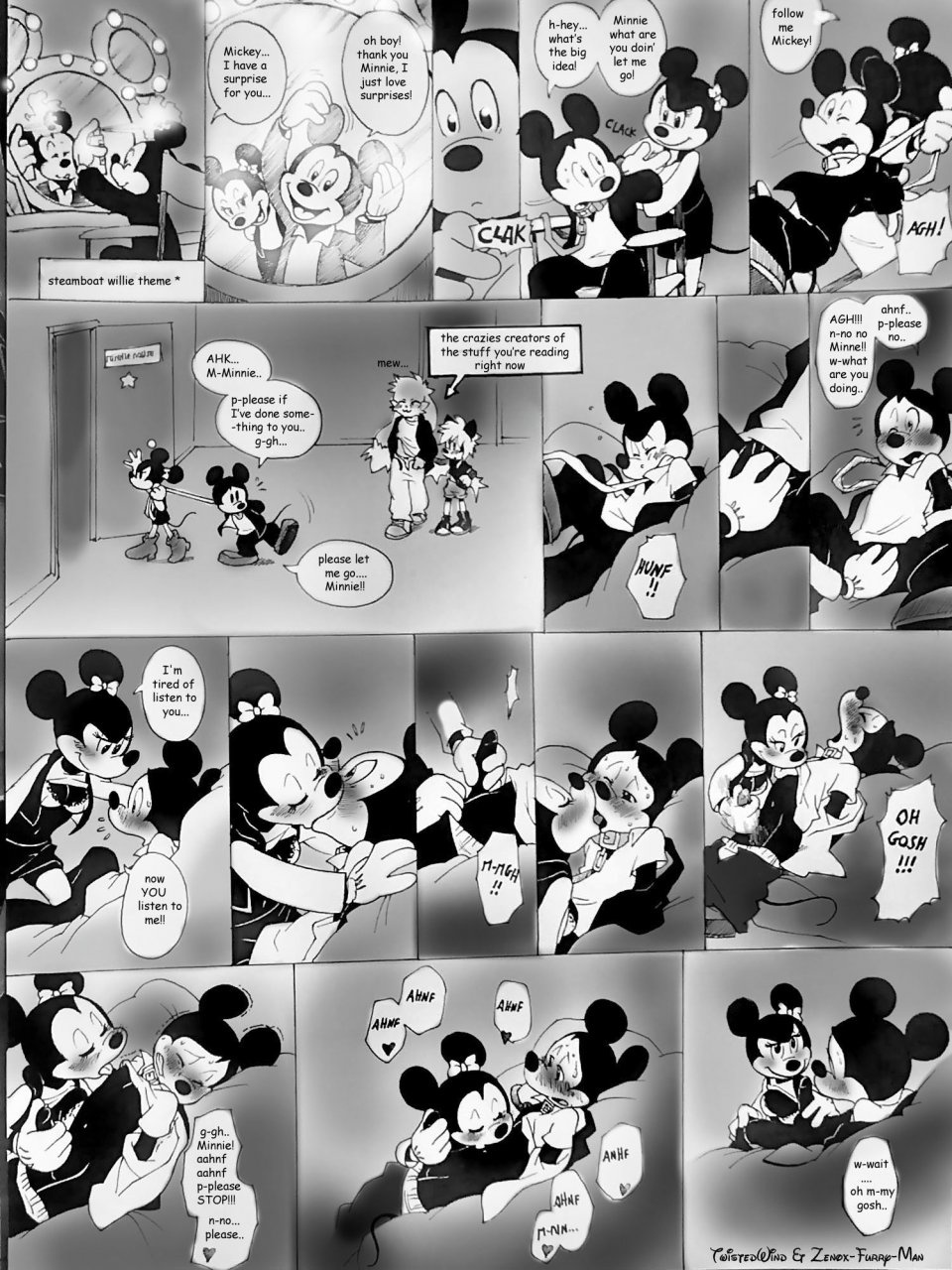 Mickey mouse porn comics