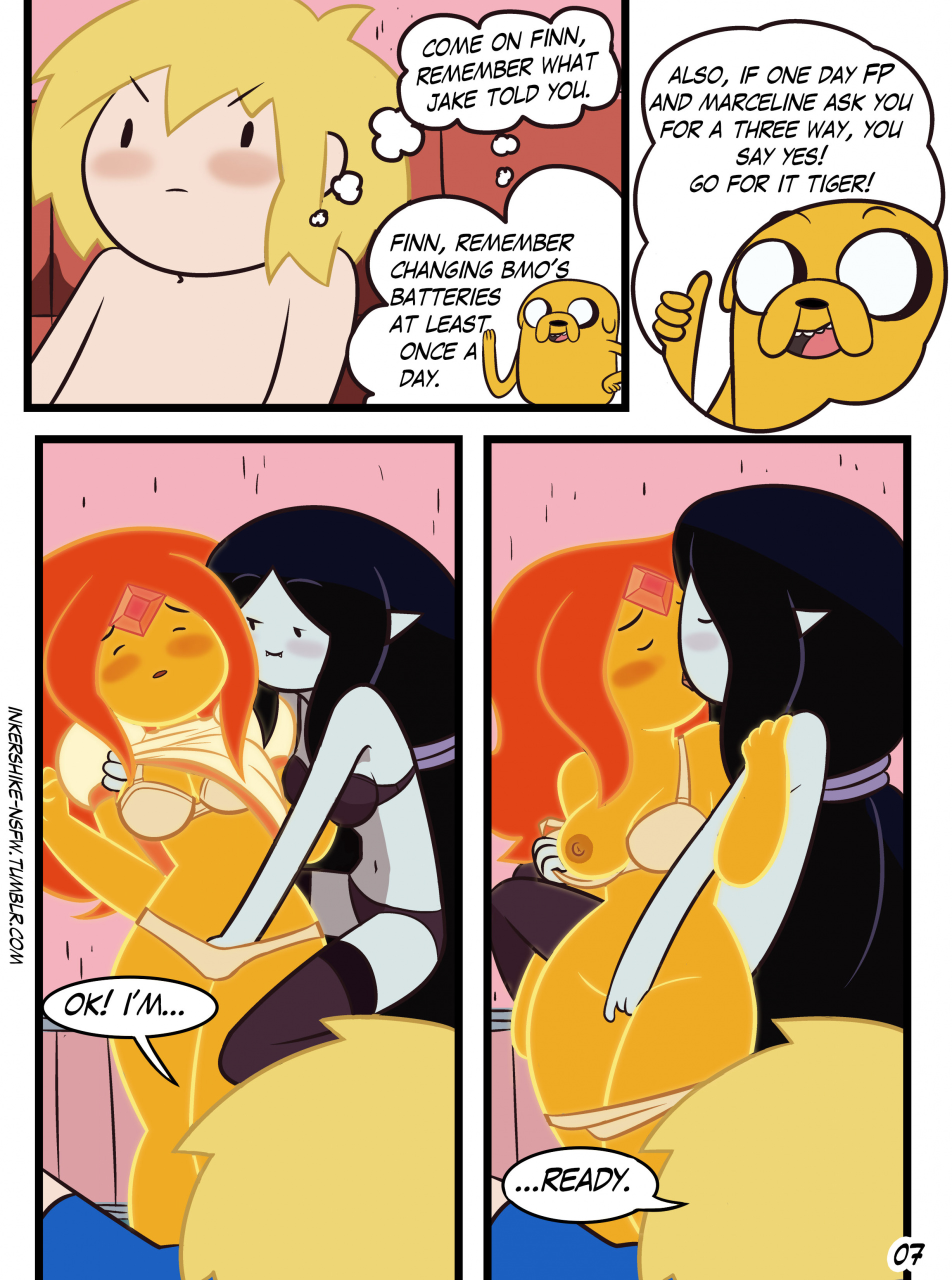 Finn Adventure Time Marceline Sexy Porn - Adventure time porn comic: Practice With The Band - Multporn Comics &  Hentai manga