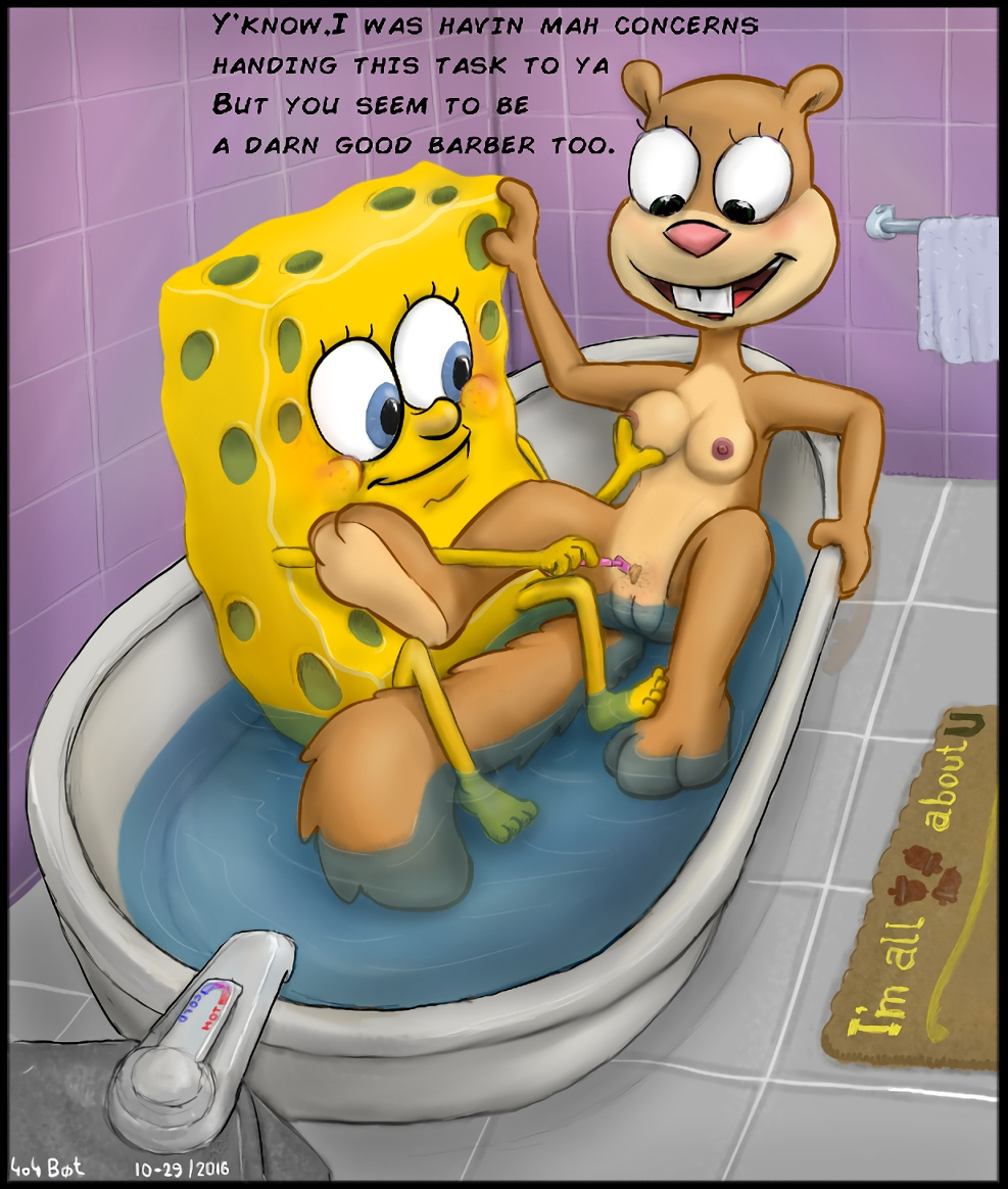 Spongebob hentai comics фото 41