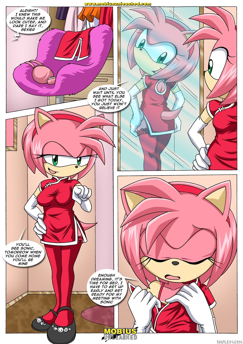 Amy rose comics porn