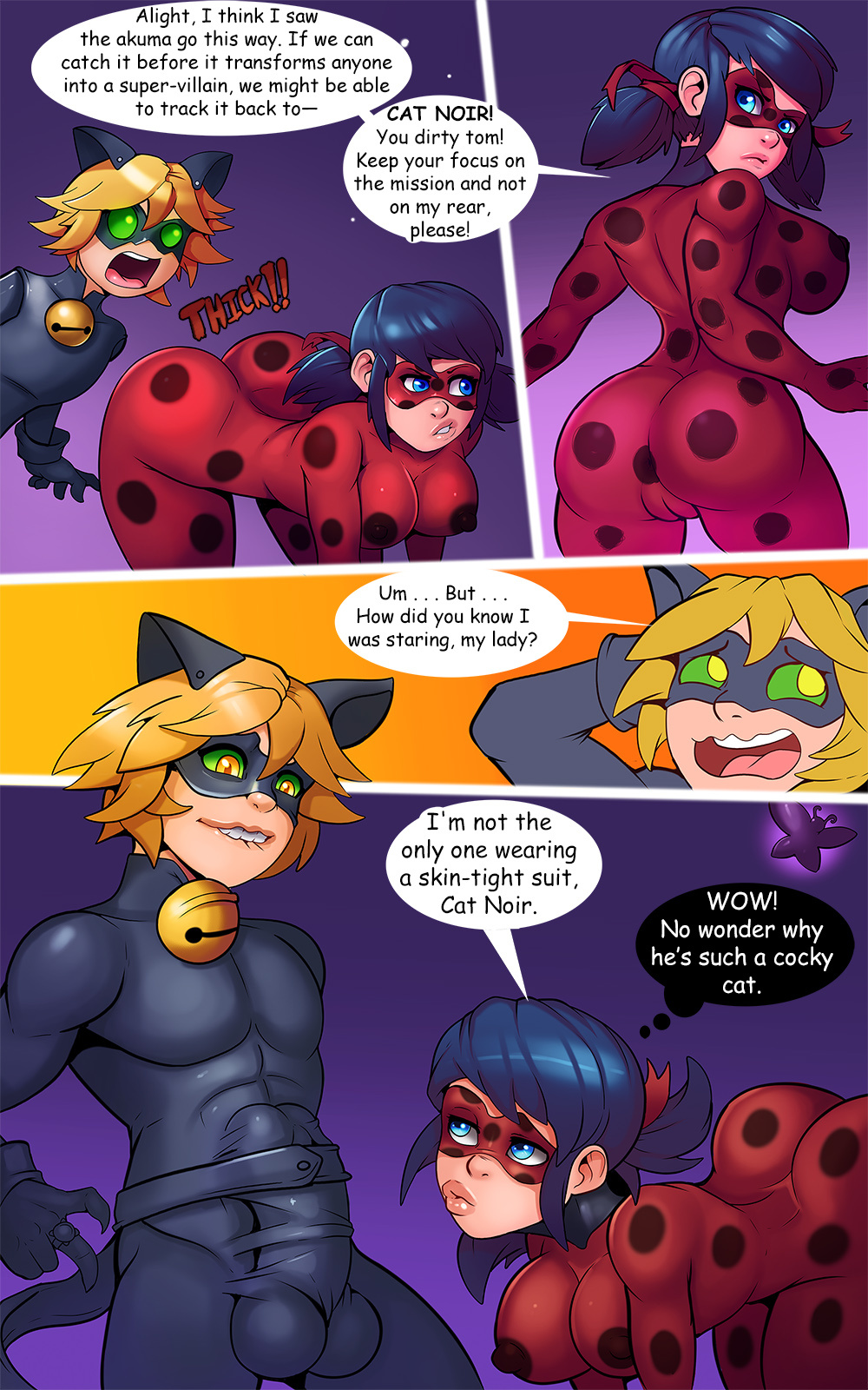 Lady bug and cat noir hentai