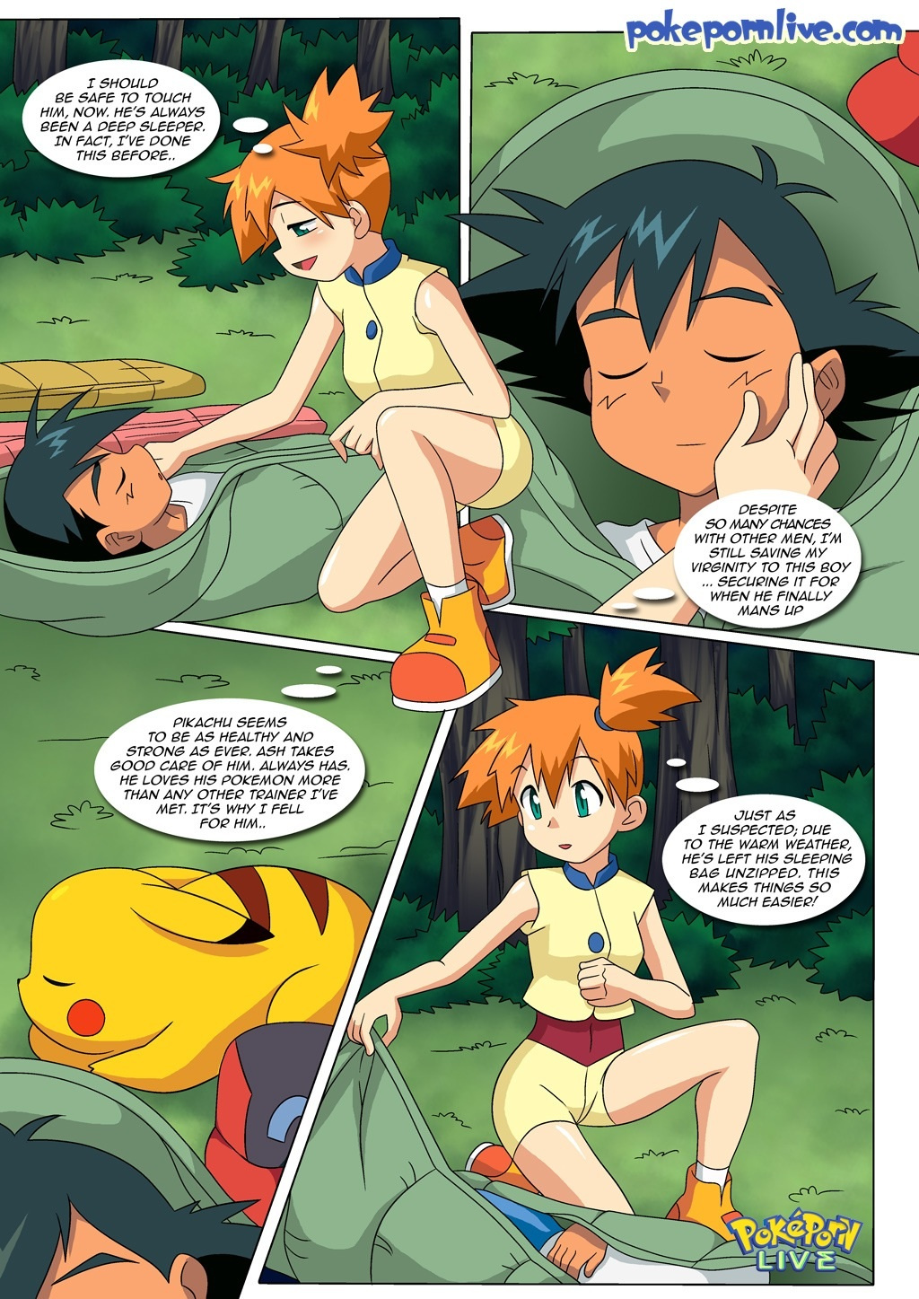 Ash and misty fucking sex story