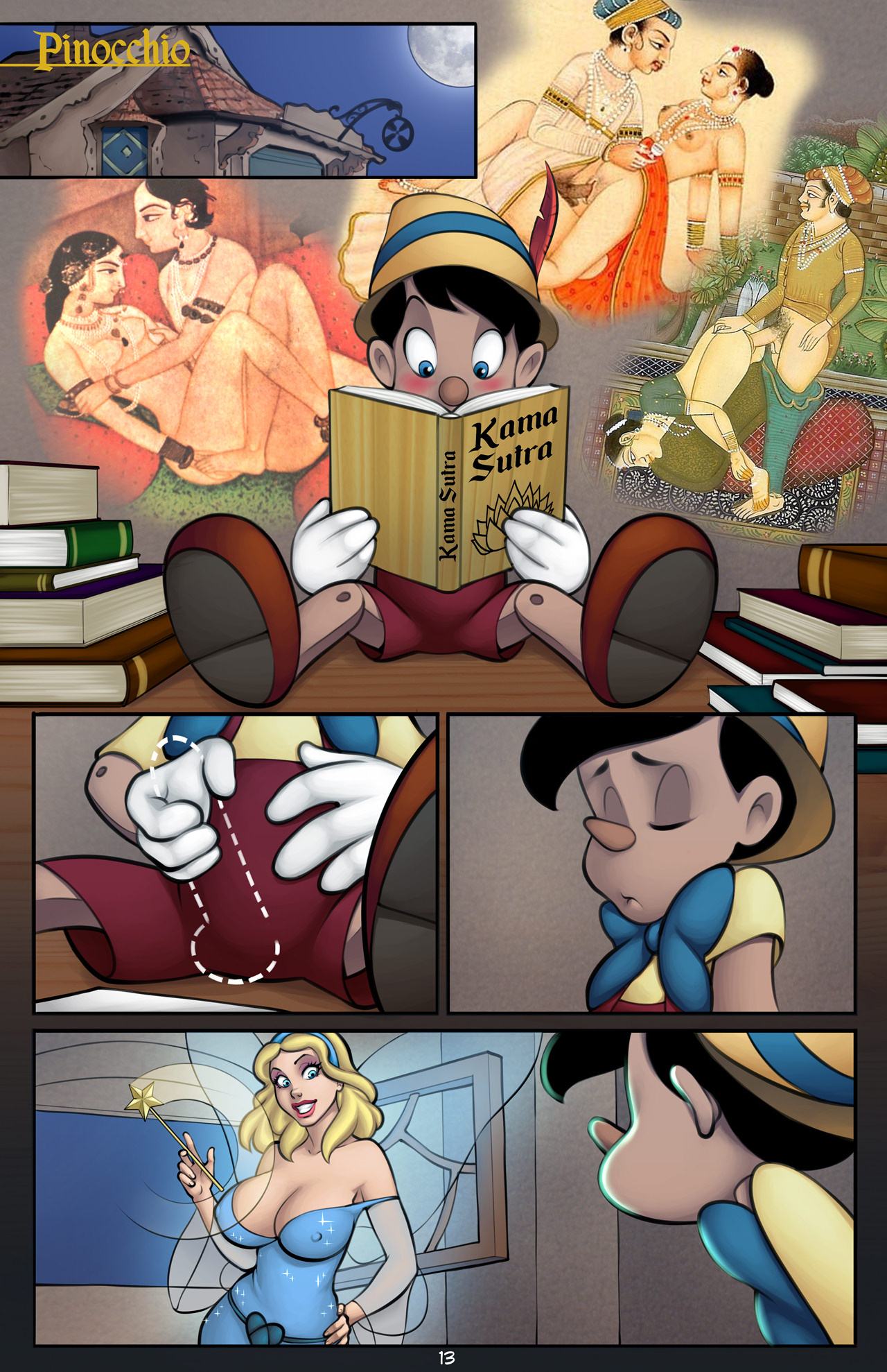 Disney sex comic