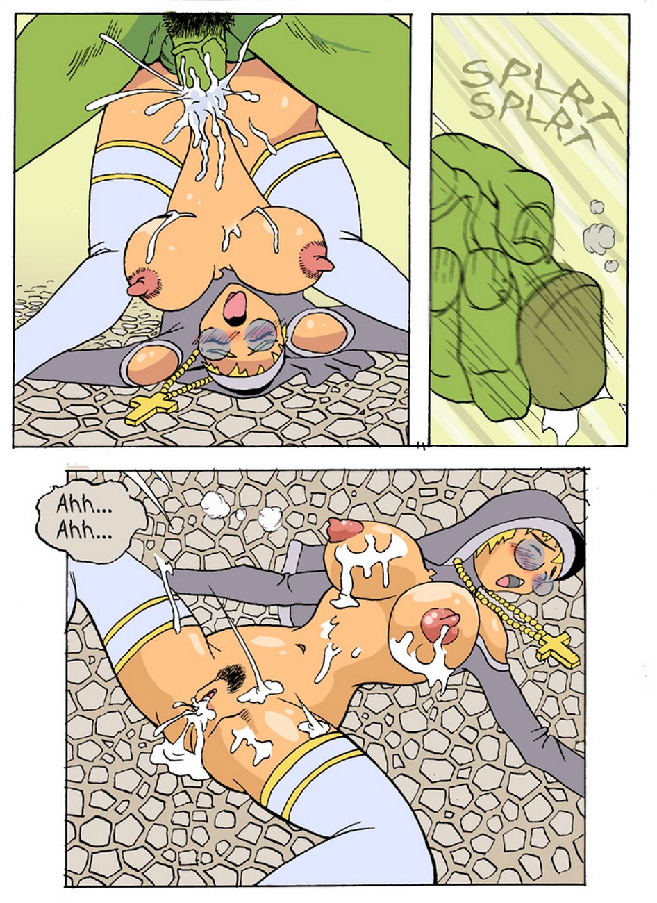 Zombie comic porn
