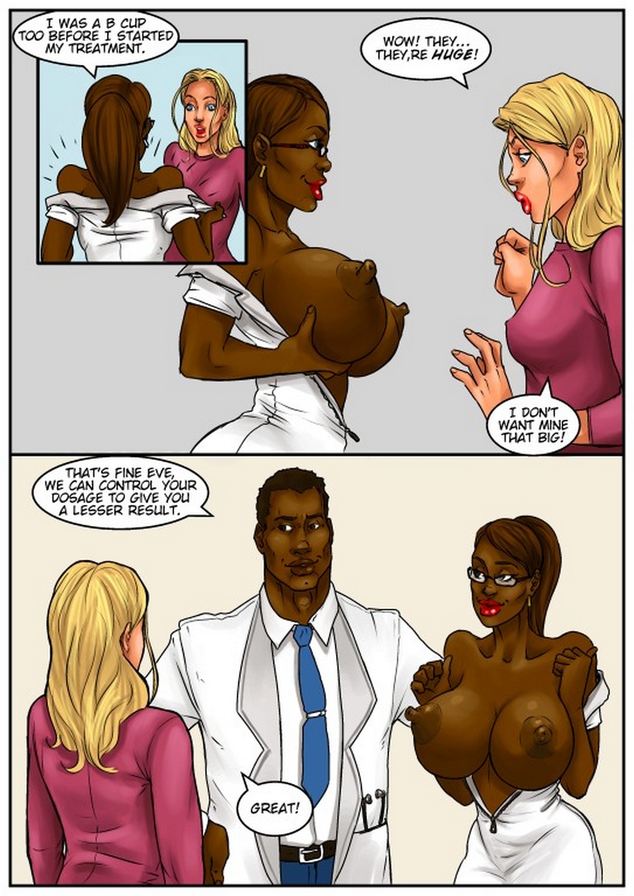 Порно комиксы увеличение груди фото 5