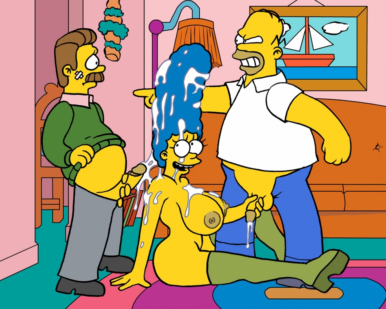 Simpsons porn pics - 🧡 The Simpsons Homer and Marge Sex - Porn Simpsons Pa...