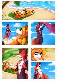 A Foxy Day At The Beach #1
