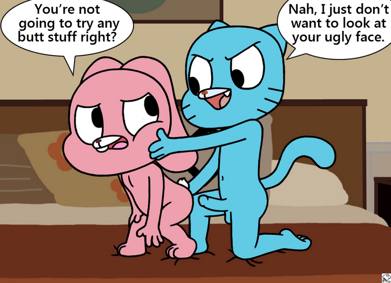 The amazing world of gumball and anais porn comic