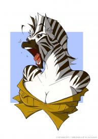 Zebra Zoo-Girl #8