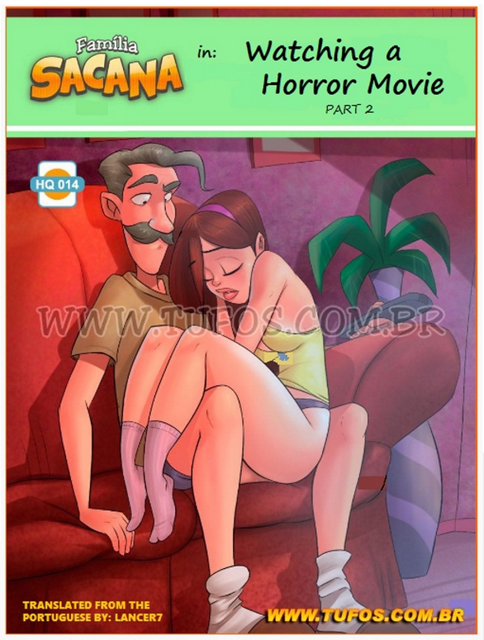 Watching a horror movie part 2 porn comic