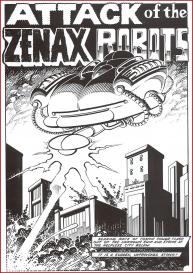 Bondage Cop – Attack Of The Zenax Robots #4