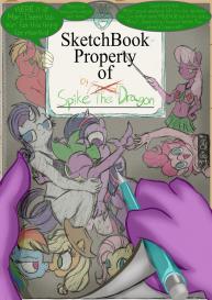 Sketchbook Property Of Spike The Dragon #2